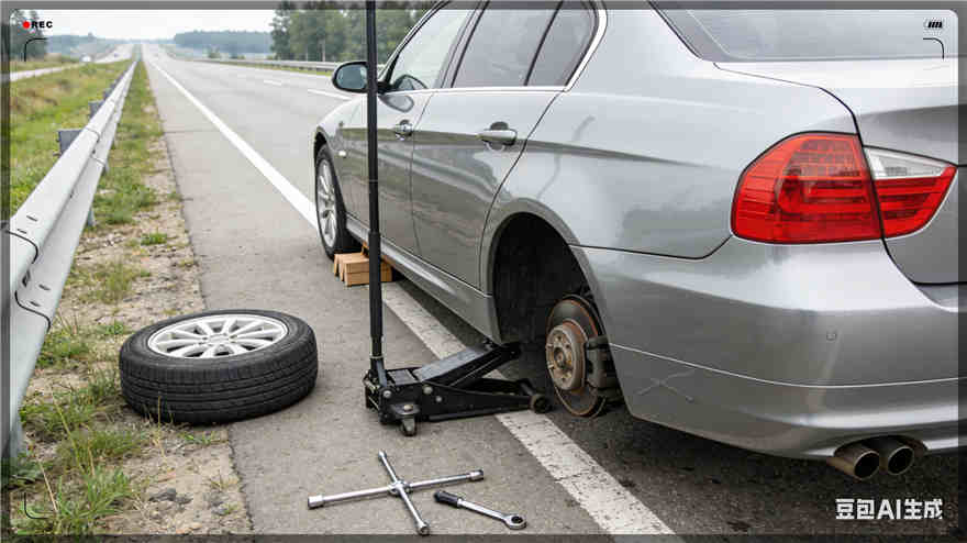 科左中旗爆胎道路救援-汽车换备胎